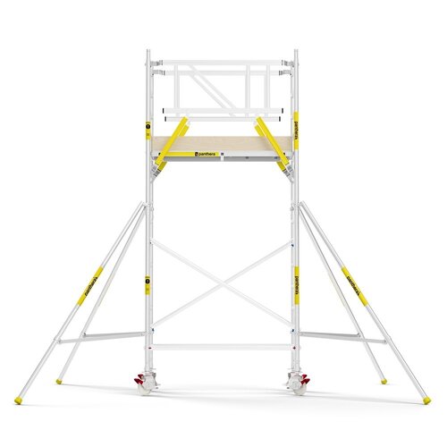 MAANDDEAL: Panthera PRO met dubbele voorloopleuning 75x185x5,2m werkhoogte