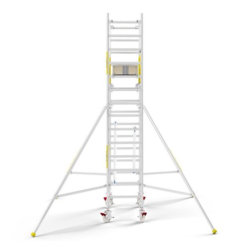 MAANDDEAL: Panthera PRO met dubbele voorloopleuning 75x185x5,2m werkhoogte
