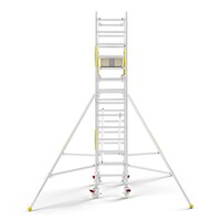 MAANDDEAL: Panthera PRO met dubbele voorloopleuning 75x185x5,2m werkhoogte carbon vloer