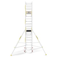 MAANDDEAL: Panthera PRO met dubbele voorloopleuning 75x185x6,2m werkhoogte carbon vloer
