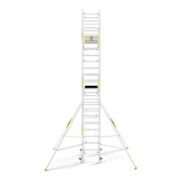 MAANDDEAL: Panthera PRO met dubbele voorloopleuning 75x185x7,2m werkhoogte carbon vloer