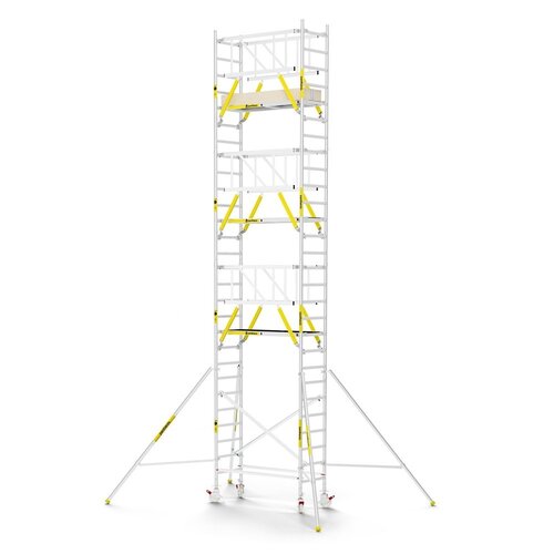 MAANDDEAL: Panthera PRO met dubbele voorloopleuning 75x185x9,2m werkhoogte