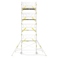 MAANDDEAL: Panthera PRO met dubbele voorloopleuning 75x245x10,2m werkhoogte carbon vloer