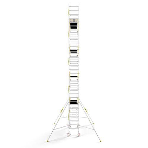 MAANDDEAL: Panthera PRO met dubbele voorloopleuning 75x245x10,2m werkhoogte carbon vloer