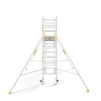 MAANDDEAL: Panthera PRO met dubbele voorloopleuning 75x245x4,2m werkhoogte carbon vloer