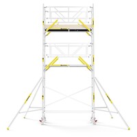 MAANDDEAL: Panthera PRO met dubbele voorloopleuning 75x245x7,2m werkhoogte carbon vloer