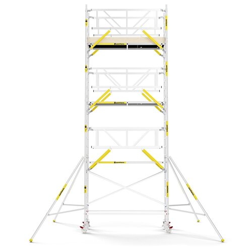 MAANDDEAL: Panthera PRO met dubbele voorloopleuning 75x245x8,2m werkhoogte