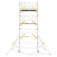 MAANDDEAL: Panthera PRO met dubbele voorloopleuning 75x245x8,2m werkhoogte carbon vloer