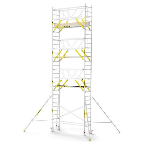 MAANDDEAL: Panthera PRO met dubbele voorloopleuning 75x245x9,2m werkhoogte