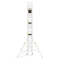 MAANDDEAL: Panthera PRO met dubbele voorloopleuning 75x245x9,2m werkhoogte