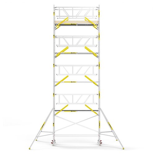 MAANDDEAL: Panthera PRO met dubbele voorloopleuning 75x305x10,2m werkhoogte