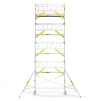 MAANDDEAL: Panthera PRO met dubbele voorloopleuning 75x305x10,2m werkhoogte carbon vloer