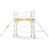 MAANDDEAL: Panthera PRO met dubbele voorloopleuning 75x305x4,2m werkhoogte