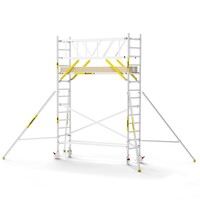 MAANDDEAL: Panthera PRO met dubbele voorloopleuning 75x305x5,2m werkhoogte
