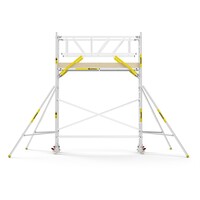 MAANDDEAL: Panthera PRO met dubbele voorloopleuning 75x305x5,2m werkhoogte
