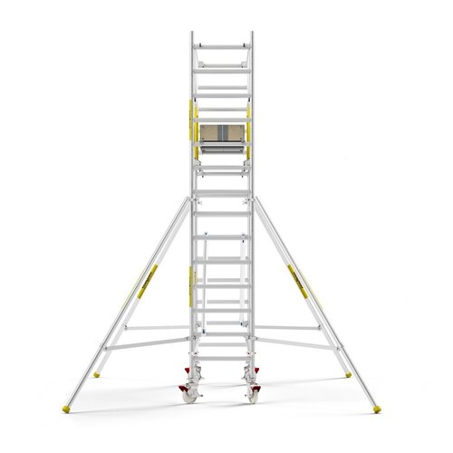 MAANDDEAL: Panthera PRO met dubbele voorloopleuning 75x305x5,2m werkhoogte