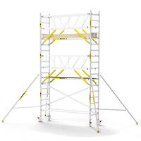 MAANDDEAL: Panthera PRO met dubbele voorloopleuning 75x305x6,2m werkhoogte