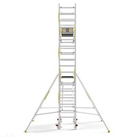 MAANDDEAL: Panthera PRO met dubbele voorloopleuning 75x305x6,2m werkhoogte carbon vloer