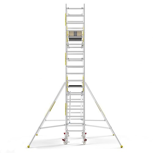 MAANDDEAL: Panthera PRO met dubbele voorloopleuning 75x305x6,2m werkhoogte carbon vloer