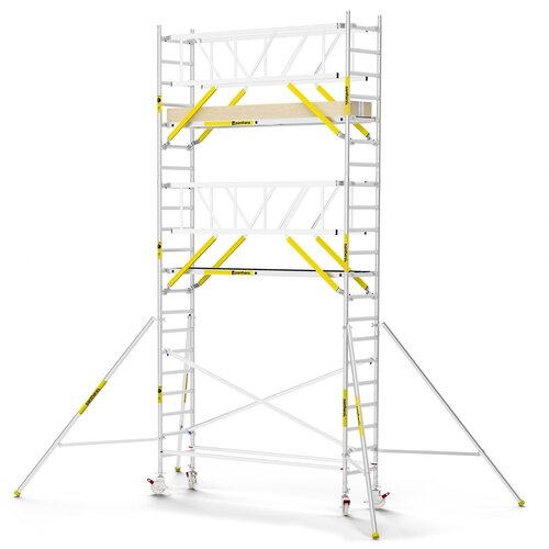 MAANDDEAL: Panthera PRO met dubbele voorloopleuning 75x305x7,2m werkhoogte