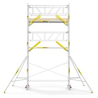 MAANDDEAL: Panthera PRO met dubbele voorloopleuning 75x305x7,2m werkhoogte