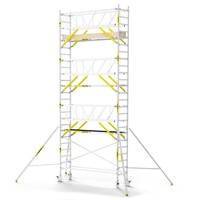 MAANDDEAL: Panthera PRO met dubbele voorloopleuning 75x305x8,2m werkhoogte carbon vloer