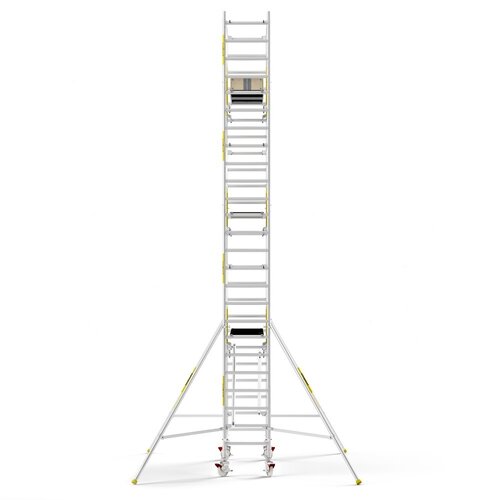 MAANDDEAL: Panthera PRO met dubbele voorloopleuning 75x305x8,2m werkhoogte carbon vloer