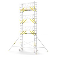MAANDDEAL: Panthera PRO met dubbele voorloopleuning 75x305x9,2m werkhoogte carbon vloer