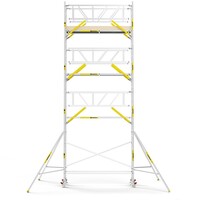 MAANDDEAL: Panthera PRO met dubbele voorloopleuning 75x305x9,2m werkhoogte carbon vloer