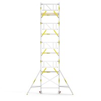 MAANDDEAL: Panthera PRO met dubbele voorloopleuning 90x185x10,2m werkhoogte