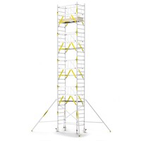 MAANDDEAL: Panthera PRO met dubbele voorloopleuning 90x185x10,2m werkhoogte carbon vloer