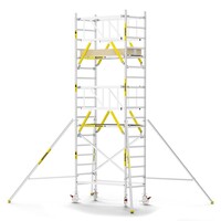 MAANDDEAL: Panthera PRO met dubbele voorloopleuning 90x185x6,2m werkhoogte