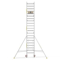 MAANDDEAL: Panthera PRO met dubbele voorloopleuning 90x185x7,2m werkhoogte carbon vloer