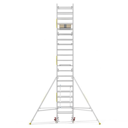 MAANDDEAL: Panthera PRO met dubbele voorloopleuning 90x185x7,2m werkhoogte carbon vloer