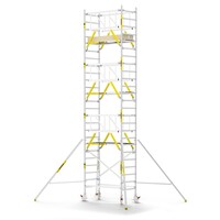 MAANDDEAL: Panthera PRO met dubbele voorloopleuning 90x185x8,2m werkhoogte