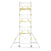MAANDDEAL: Panthera PRO met dubbele voorloopleuning 90x185x8,2m werkhoogte carbon vloer