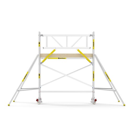 MAANDDEAL: Panthera PRO met dubbele voorloopleuning 90x245x4,2m werkhoogte