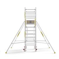MAANDDEAL: Panthera PRO met dubbele voorloopleuning 90x245x4,2m werkhoogte