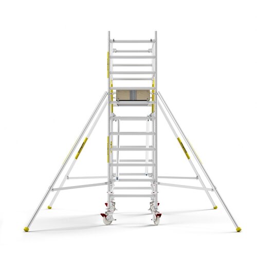 MAANDDEAL: Panthera PRO met dubbele voorloopleuning 90x245x4,2m werkhoogte