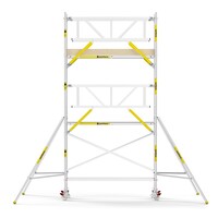 MAANDDEAL: Panthera PRO met dubbele voorloopleuning 90x245x6,2m werkhoogte carbon vloer