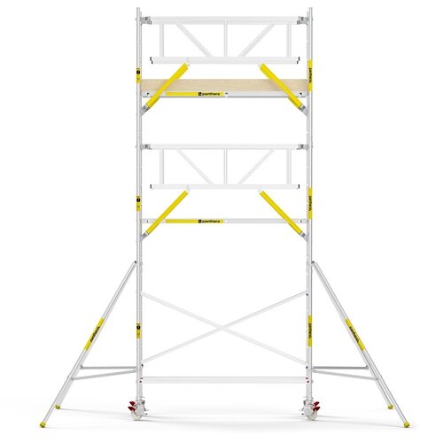 MAANDDEAL: Panthera PRO met dubbele voorloopleuning 90x245x7,2m werkhoogte