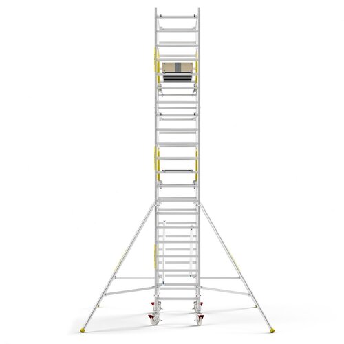 MAANDDEAL: Panthera PRO met dubbele voorloopleuning 90x245x7,2m werkhoogte carbon vloer