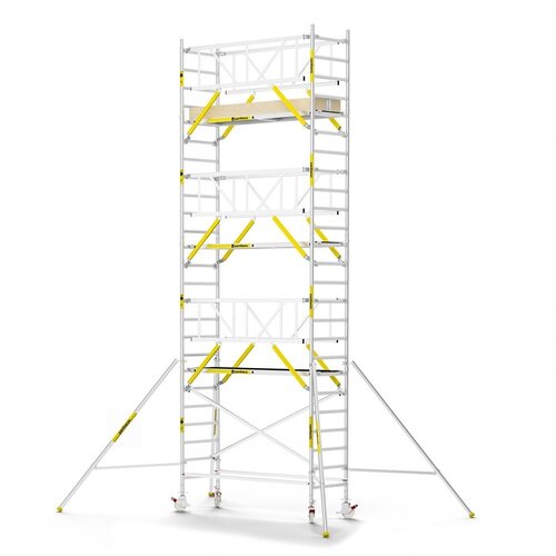 MAANDDEAL: Panthera PRO met dubbele voorloopleuning 90x245x8,2m werkhoogte