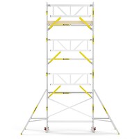 MAANDDEAL: Panthera PRO met dubbele voorloopleuning 90x245x8,2m werkhoogte