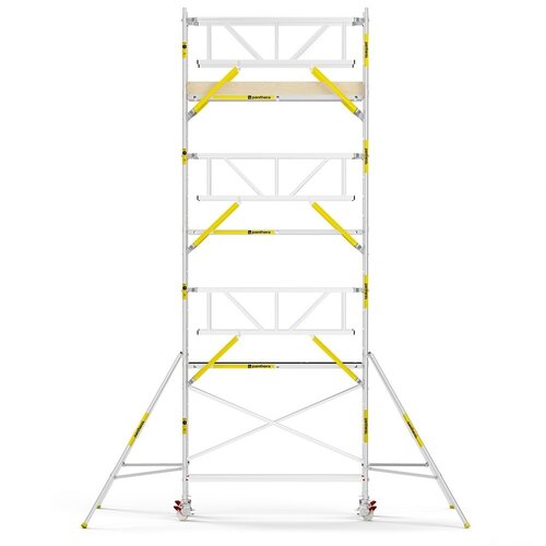 MAANDDEAL: Panthera PRO met dubbele voorloopleuning 90x245x8,2m werkhoogte