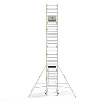 MAANDDEAL: Panthera PRO met dubbele voorloopleuning 90x245x8,2m werkhoogte carbon vloer