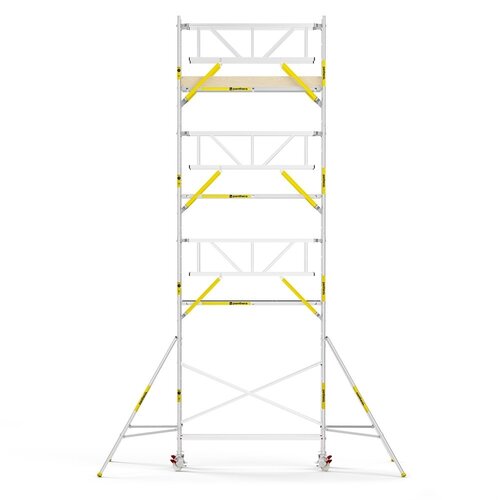 MAANDDEAL: Panthera PRO met dubbele voorloopleuning 90x245x9,2m werkhoogte