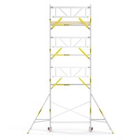 MAANDDEAL: Panthera PRO met dubbele voorloopleuning 90x245x9,2m werkhoogte carbon vloer