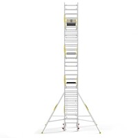 MAANDDEAL: Panthera PRO met dubbele voorloopleuning 90x245x9,2m werkhoogte carbon vloer