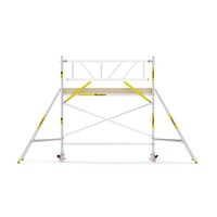 MAANDDEAL: Panthera PRO met dubbele voorloopleuning 90x305x4,2m werkhoogte carbon vloer